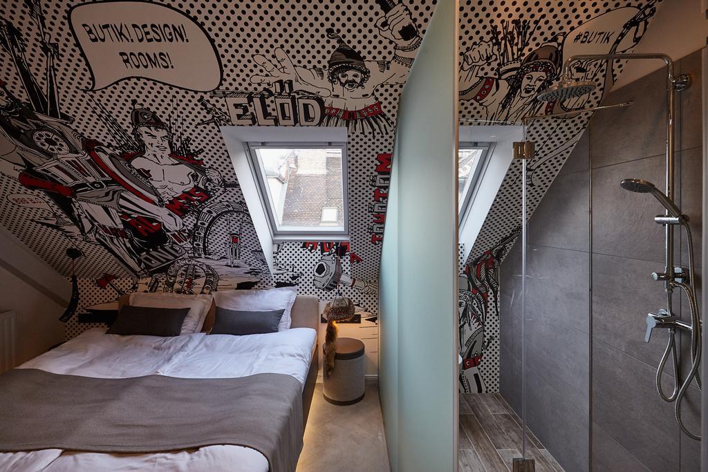 Butik Design Buda Hotell Budapest Eksteriør bilde