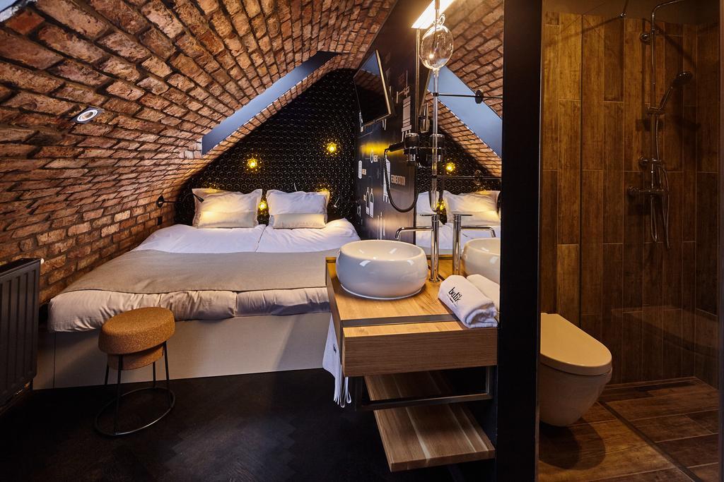 Butik Design Buda Hotell Budapest Eksteriør bilde